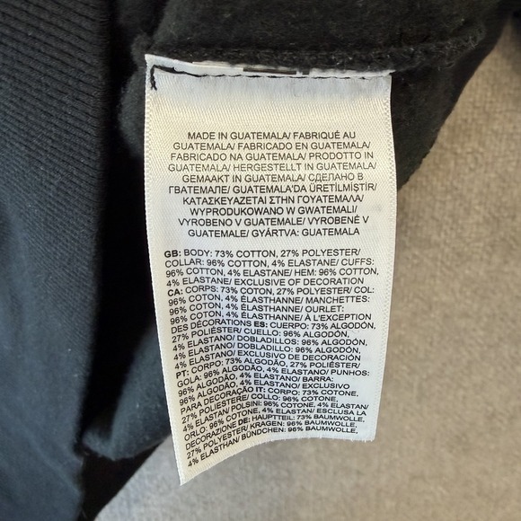 The North Face Men's Black Chicago Sweatshirt Crew Neck Retro Size L - Picture 7 of 9